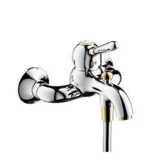 Смеситель для ванны Hansgrohe Carlton 17410090 хром золото